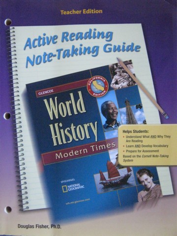 (image for) World History Modern Times Active Reading Note-Taking (CA)(TE)(P