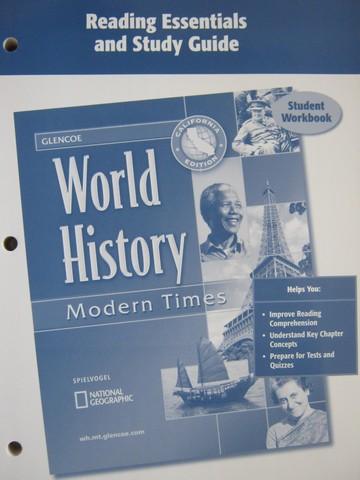 (image for) World History Modern Times Reading Essentials & Study (CA)(P)