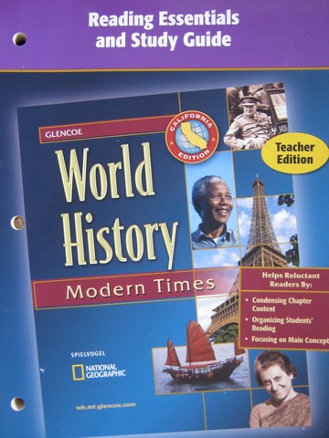 (image for) World History Modern Times Reading Essentials TE (CA)(TE)(P)