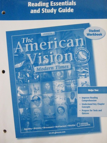 (image for) American Vision Reading Essentials & Study Guide (CA)(P)
