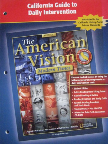 (image for) American Vision California Guide to Daily Intervention (CA)(P)