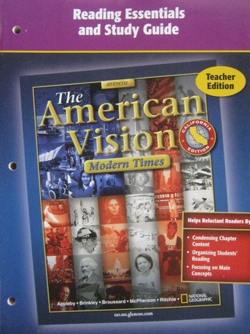(image for) American Vision Reading Essentials & Study Guide TE (CA)(TE)(P)
