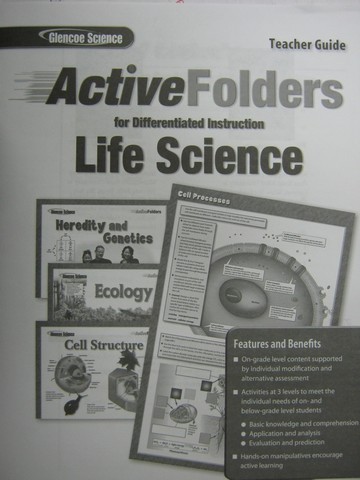 Active Folders for Differentiated Instruction Life Science (PK)