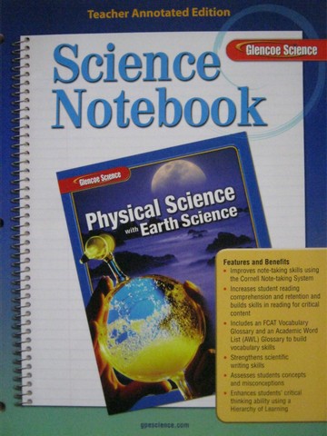 (image for) Physical Science with Earth Science Science Notebook TE (P)