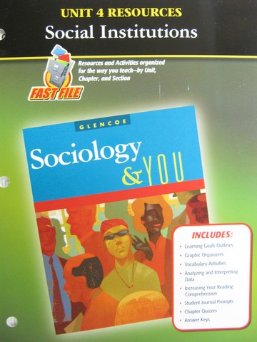 (image for) Sociology & You Unit 4 Resources (P)