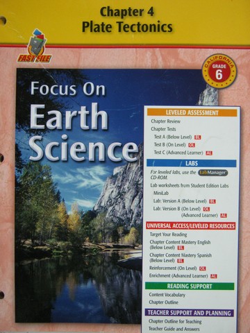 (image for) Focus on Earth Science Chapter Resources 4 (CA)(P)