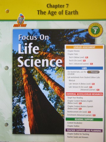 (image for) Focus on Life Science Chapter Resources 7 (CA)(P)