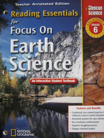 (image for) Focus on Earth Science Reading Essentials TAE (CA)(P)