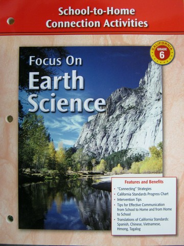 (image for) Focus on Earth Science School-to-Home Connection (CA)(P)