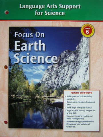 (image for) Focus on Earth Science Language Arts Support (CA)(P)