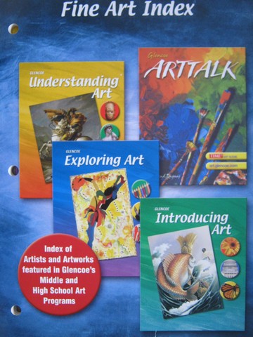 (image for) Glencoe Art Program Fine Art Index (P)