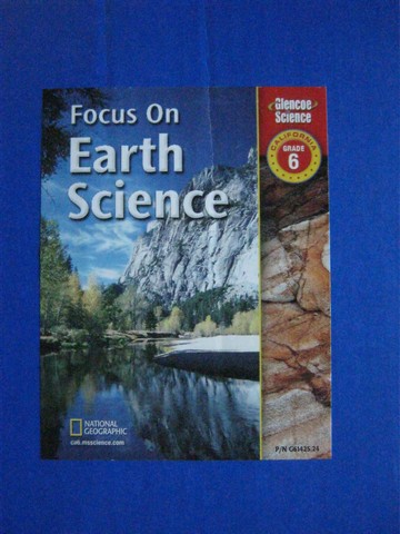 (image for) Focus on Earth Science TCR (CA)(TE)(Pk)