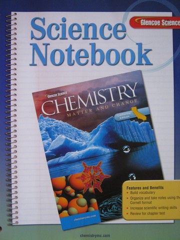 (image for) Chemistry Matter & Change Science Notebook (CA)(P) by Fisher