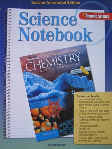 (image for) Chemistry Matter & Change Science Notebook TAE (CA)(TE)(P)