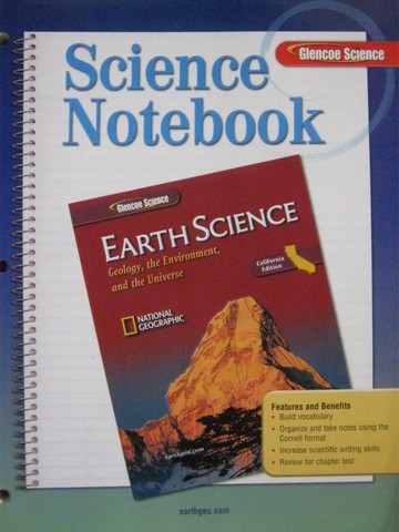 (image for) Earth Science Science Notebook (CA)(P)