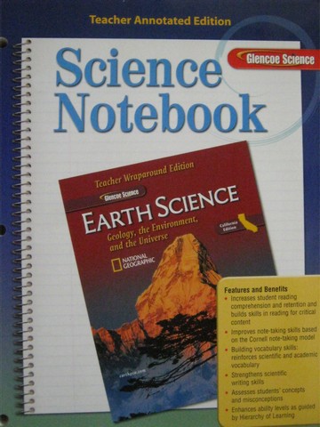 (image for) Earth Science Science Notebook TAE (TE)(P) by Douglas Fisher