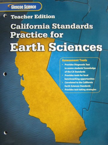 (image for) California Standards Practice for Earth Sciences TE (CA)(TE)(P)