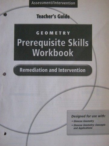 (image for) Geometry Prerequisite Skills Workbook TG (TE)(P)