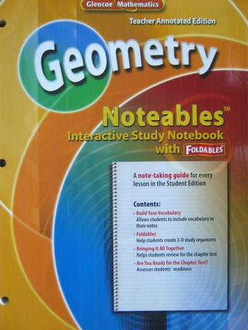 (image for) Geometry Noteables TAE (TE)(P)