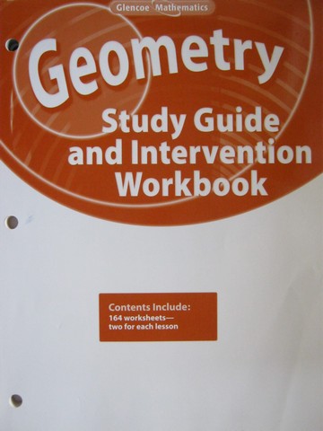 (image for) Glencoe Geometry Study Guide & Intervention Workbook (P)