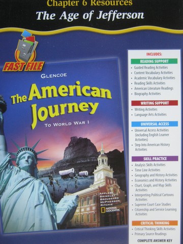 (image for) American Journey to World War 1 Chapter 6 Resources (P)