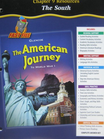 (image for) American Journey to World War 1 Chapter 9 Resources (P)