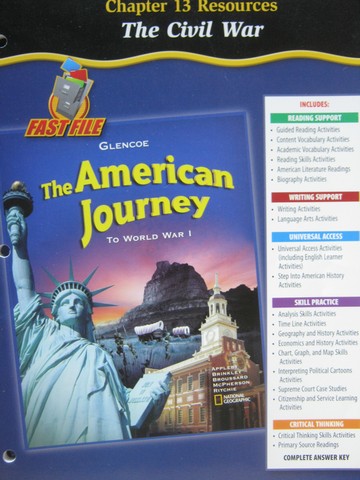 (image for) American Journey to World War 1 Chapter 13 Resources (P)