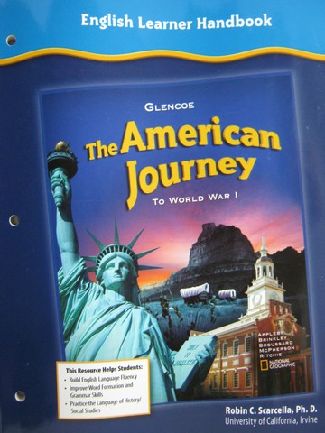 (image for) American Journey to World War 1 English Learner Handbook (P)