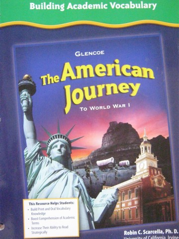 (image for) American Journey To World War 1 Building Academic Vocabulary (P)