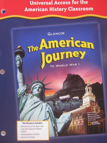 (image for) American Journey Universal Access for the American History (P) - Click Image to Close