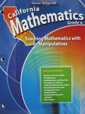 (image for) California Mathematics 6 Teaching Mathematics with (CA)(P)