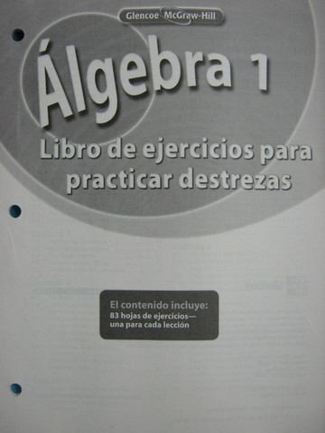 (image for) Glencoe Algebra 1 Libro de Ejercicios Para practicar destrez (P)