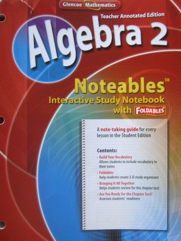 (image for) Algebra 2 Noteables TAE (TE)(P)