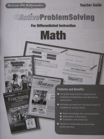(image for) Active Problem Solving for Differentiated Instruction TG (TE)(P)