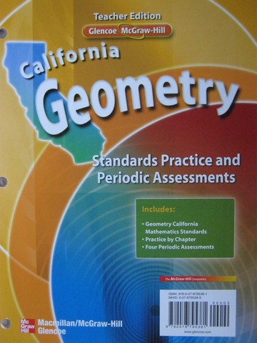(image for) Mastering the California Mathematics Standards Geometry TE (P)