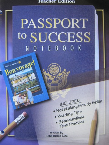 (image for) Bon voyage! 3 Passport to Success Notebook TE (TE)(P)