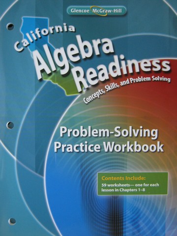 (image for) California Algebra Readiness Problem-Solving Practice (CA)(P)