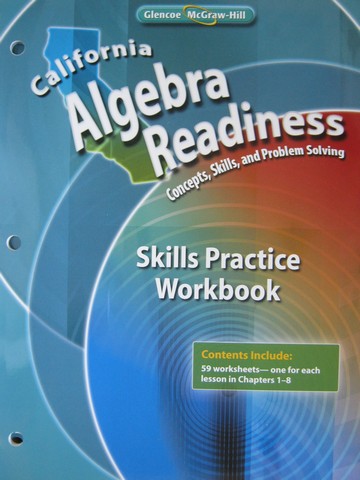 (image for) California Algebra Readiness Skills Practice Workbook (CA)(P)