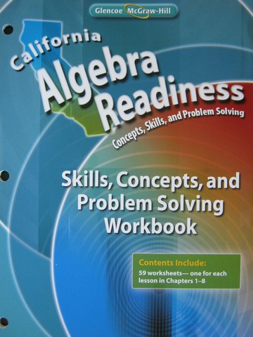 (image for) California Algebra Readiness Skills Concepts & Problem (CA)(P)