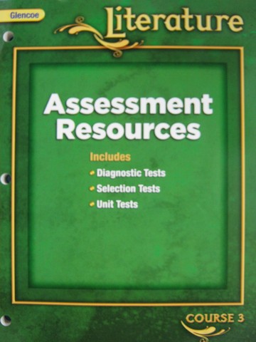 (image for) Glencoe Literature Course 3 Assessment Resources (P)