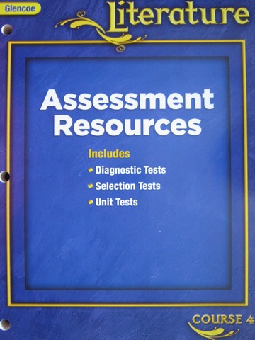 (image for) Glencoe Literature Course 4 Assessment Resources (P)