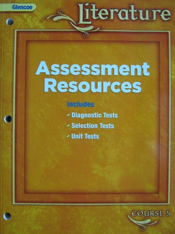 (image for) Glencoe Literature Course 5 Assessment Resources (P)