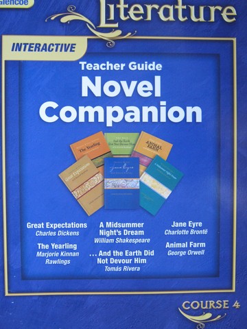 (image for) Glencoe Literature Course 4 Interactive Novel Companion (TE)(P)