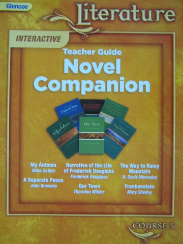 (image for) Glencoe Literature Course 5 Interactive Novel Companion (TE)(P)
