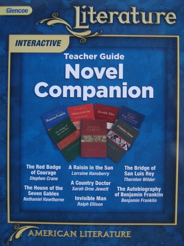 (image for) Glencoe Literature American Literature Novel Companion (TE)(P)
