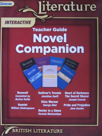 (image for) Glencoe Literature British Literature Novel Companion TG (TE)(P)