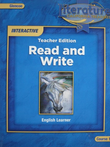 (image for) California Treasures Course 1 EL Read & Write TE (CA)(TE)(P)