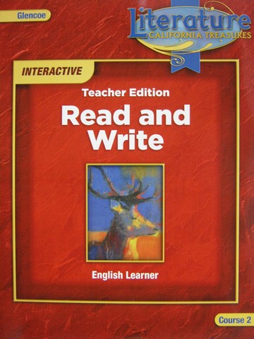 (image for) Glencoe Literature Course 2 EL Read & Write TE (CA)(TE)(P)