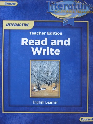 (image for) California Treasures Course 4 EL Read & Write TE (CA)(TE)(P)