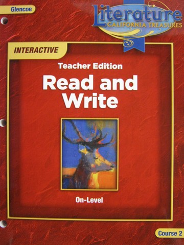 (image for) California Treasures Course 2 On-Level Read & Write TE (TE)(P)